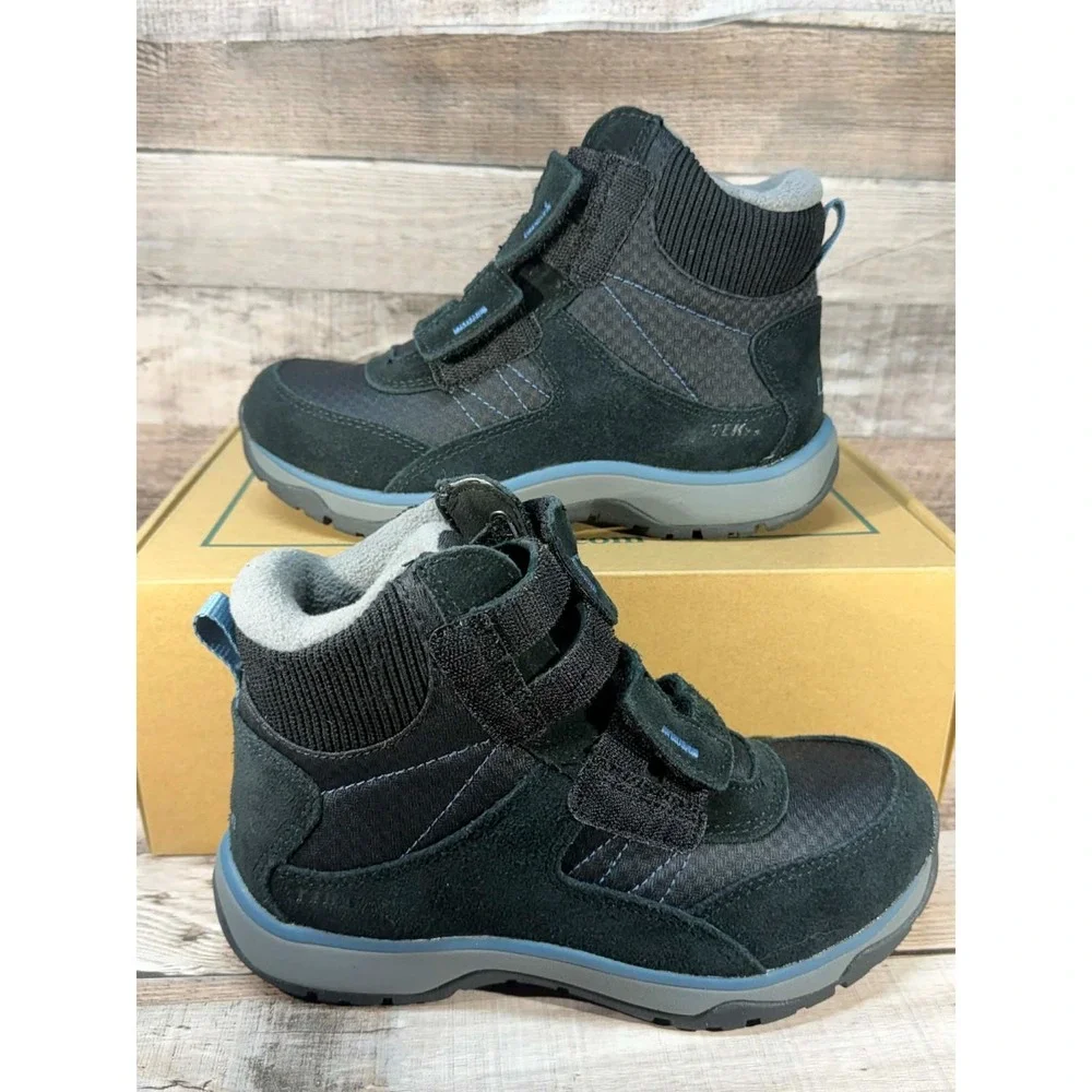 L.L.‎ Bean Snow Sneaker 5 Boot Mid 514167 Black Size 6M Women